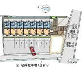 ★手数料０円★大津市月輪２丁目　月極駐車場（LP）